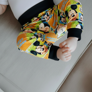 Egérkés melegítőnadrág (68), Ruha & Divat, Gyerekruha, Nadrág, Varrás, MESKA