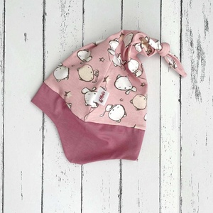 Cicás fülvédős sapka (50-52 cm), Baba - mama, Babaruházat, Babasapka, Varrás, MESKA