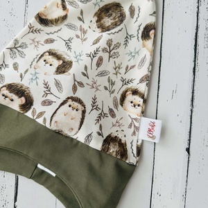 Sünis leveles fülvédős sapka (45-47 cm) - Meska.hu