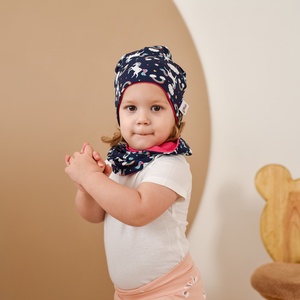 Szivecskés sapka-sál szett (48-50 cm) - baba - mama - babaruházat - babasapka - Meska.hu
