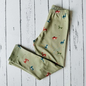 Dínós leggings (104) - ruha & divat - gyerekruha - nadrág - Meska.hu
