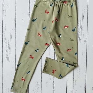 Dínós leggings (104) - ruha & divat - gyerekruha - nadrág - Meska.hu