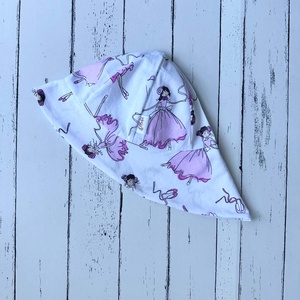 Balerinás napkalap 52-54 cm - baba - mama - babaruházat - babasapka - Meska.hu