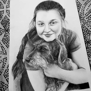 A3-as Rajz, Portré, Portrérajz, kézzel rajzolt kép, Művészet, Portré & Karikatúra, Portré, Fotó, grafika, rajz, illusztráció, MESKA