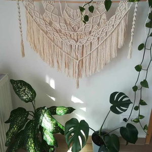 Nagy makramé falidísz - otthon & életmód - dekoráció - fali és függő dekoráció - falra akasztható dekor - Meska.hu
