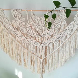 Nagy makramé falidísz - Meska.hu