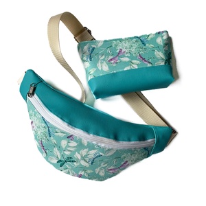 Övtáska szitakötőkkel - Meska.hu