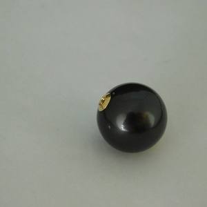 Tahiti Gyöngy Medál 18 K Arany Szélekkel AU750 Gyönyörű, Nagy 12 mm-es gyöngy - Meska.hu