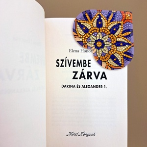 Szív alakú sarok könyvjelző - könyv & zene - könyvjelző - Meska.hu