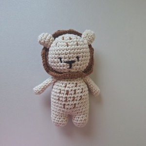 Horgolt amigurumi oroszlán - Meska.hu