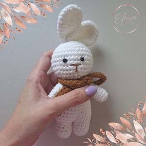 Horgolt amigurumi nyuszi - játék & sport - plüssállat & játékfigura - nyuszi - Meska.hu