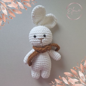Horgolt amigurumi nyuszi, Játék & Sport, Plüssállat & Játékfigura, Nyuszi, Horgolás, MESKA