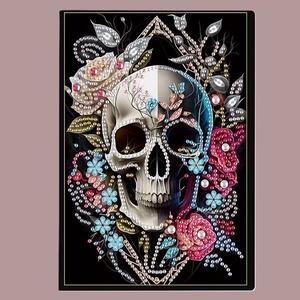 Koponya mintájú jegyzetfüzet - Meska.hu