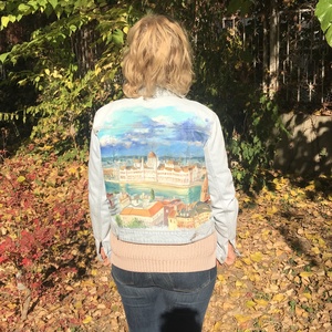 Festett farmer kabát saját képpel  -  - Meska.hu