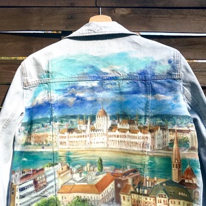 Festett farmer kabát saját képpel  -  - Meska.hu