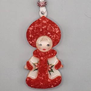 Piros Mesék  Karácsonyi Díszek Szett (4 db), Karácsony, Karácsonyi lakásdekoráció, Karácsonyfadíszek, Mindenmás, Dekorgumi, MESKA