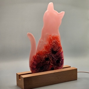 Cicakölyök kézműves epoxigyanta hangulatlámpa, Otthon & Életmód, Lámpa, Hangulatlámpa, Mindenmás, MESKA