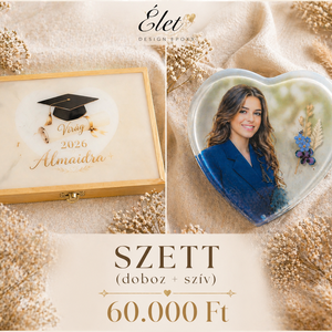 Ballagási emlék � egyedi doboz és szív - otthon & életmód - papír, írószer - ajándékozás kellékei - pénzátadó doboz - Meska.hu