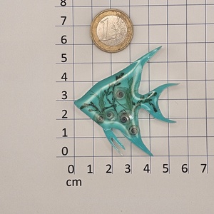 Lagúna hal bross valódi növényekkel - ékszer - kitűző és bross - Meska.hu
