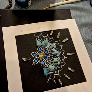 Kristálymandala  - otthon & életmód - dekoráció - spiritualitás - mandala - Meska.hu