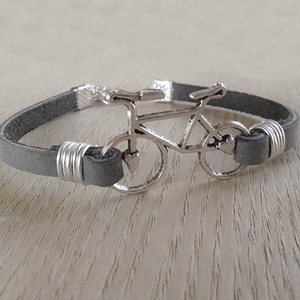 Szürke-ezüst biciklis karkötő -  - Meska.hu