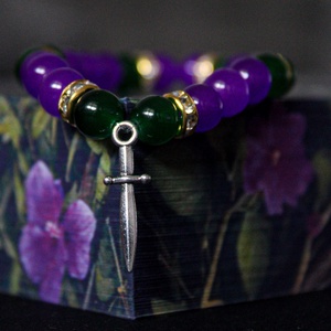 Powerless karkötő - ékszer - karkötő - gyöngyös karkötő - Meska.hu