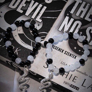 The Sinners duet páros karkötő - ékszer - karkötő - gyöngyös karkötő - Meska.hu