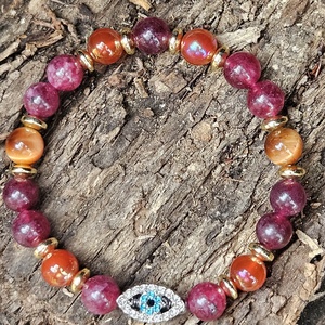 Allah szeme- ásványos karkötő - ékszer - karkötő - ásványkarkötő - Meska.hu Allah szeme- ásványos karkötő - ékszer - karkötő - ásványkarkötő - Meska.hu