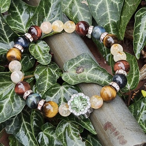 Jó szerencsét!- ásványos karkötő - ékszer - karkötő - ásványkarkötő - Meska.hu