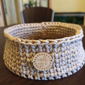 Horgolt tároló  - otthon & életmód - dekoráció - asztal és polc dekoráció - díszdoboz - Meska.hu