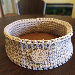 Horgolt tároló  - otthon & életmód - dekoráció - asztal és polc dekoráció - díszdoboz - Meska.hu