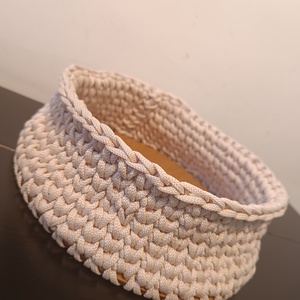 Horgolt kosár - Meska.hu