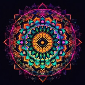 Ötödik Mandala vászonkép, Otthon & Lakás, Dekoráció, Kép & Falikép, Vászonkép, Mindenmás, Meska