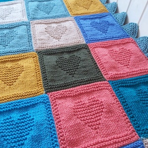 Vidéki hangulat patchwork takaró - otthon & életmód - lakástextil - felnőtt takaró, pléd - Meska.hu