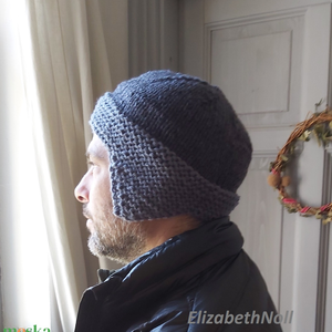 Botond férfi sapka, Ruha & Divat, Sál, Sapka, Kendő, Sapka, Kötés, MESKA