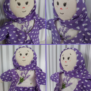 Levendula baba - játék & sport - baba & babaház - baba - Meska.hu