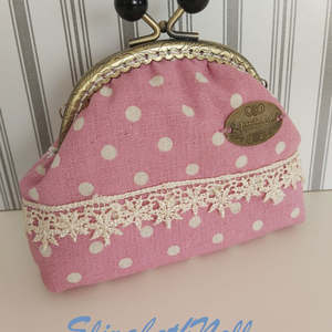 Pöttyös csipkés neszesszer, Táska & Tok, Neszesszer, Varrás, MESKA