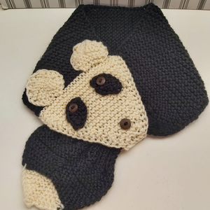 Panda-sál gyermek méretben - Meska.hu