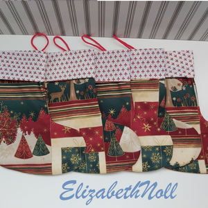 Karácsonyi zokni/csizma - Meska.hu