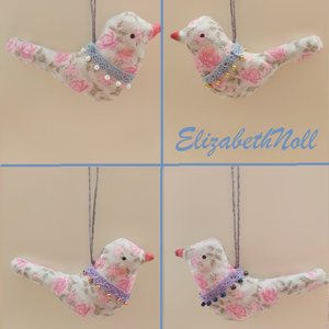 Gyöngyös, csipkés kismadarak - otthon & életmód - dekoráció - ajtó- és ablak dekoráció - ablakdísz - Meska.hu