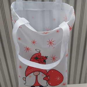 Manó-Mikulásos ajándékátadó tasak - táska & tok - bevásárlás & shopper táska - shopper, textiltáska, szatyor - Meska.hu