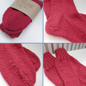 Természetes meleg, természetes stílus - ruha & divat - cipő & papucs - zokni - Meska.hu