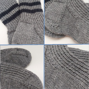 Természetes meleg, természetes stílus - ruha & divat - cipő & papucs - zokni - Meska.hu