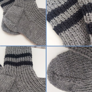 Természetes meleg, természetes stílus - ruha & divat - cipő & papucs - zokni - Meska.hu