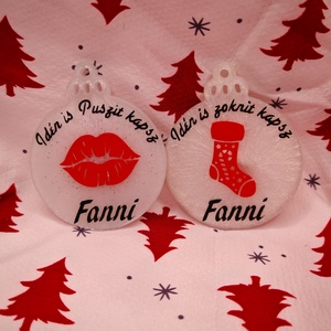 Karácsonyfadísz: Idén is zoknit kapsz, Karácsony, Karácsonyi lakásdekoráció, Karácsonyfadíszek, Mindenmás, MESKA