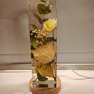 Hangulatlámpa Menyasszonyi csokorból - otthon & életmód - lámpa - hangulatlámpa - Meska.hu