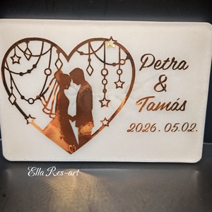 Köszönőajándék (Szív pár) - esküvő - emlék & ajándék - köszönőajándék - Meska.hu