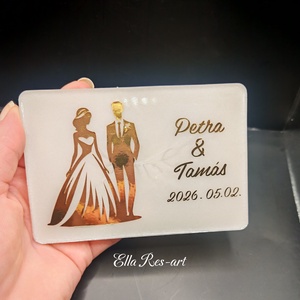 Köszönőajándék ( Ifjú Pár) - esküvő - emlék & ajándék - köszönőajándék - Meska.hu