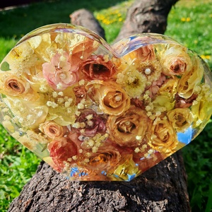 Emlékőrző Menyasszonyi csokorból - Meska.hu