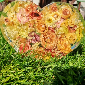 Emlékőrző Menyasszonyi csokorból - esküvő - emlék & ajándék - szülőköszöntő ajándék - Meska.hu